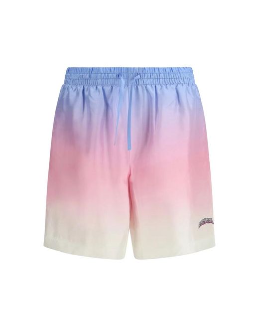 Casablanca Purple Casual Shorts for men