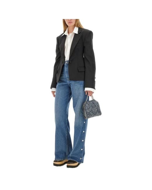 Stella McCartney Blue Loose-Fit Jeans
