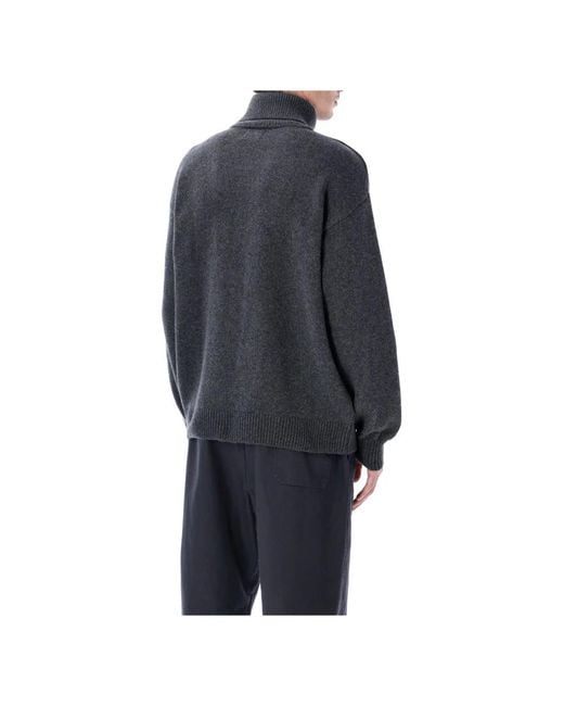 COLORFUL STANDARD Blue Turtlenecks for men