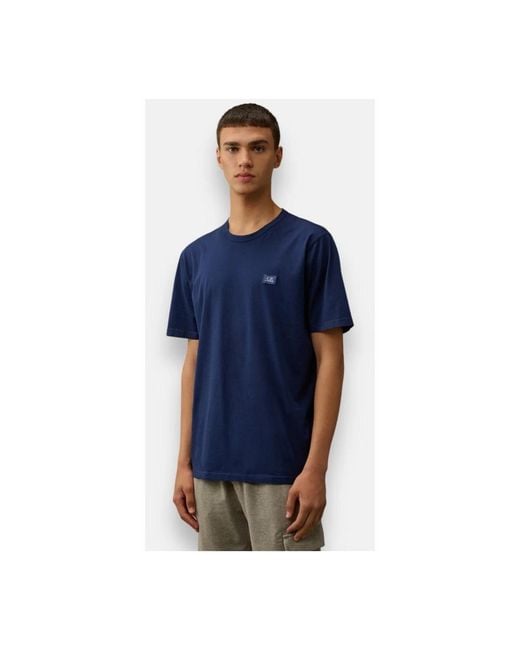 C P Company Blue T-Shirts for men
