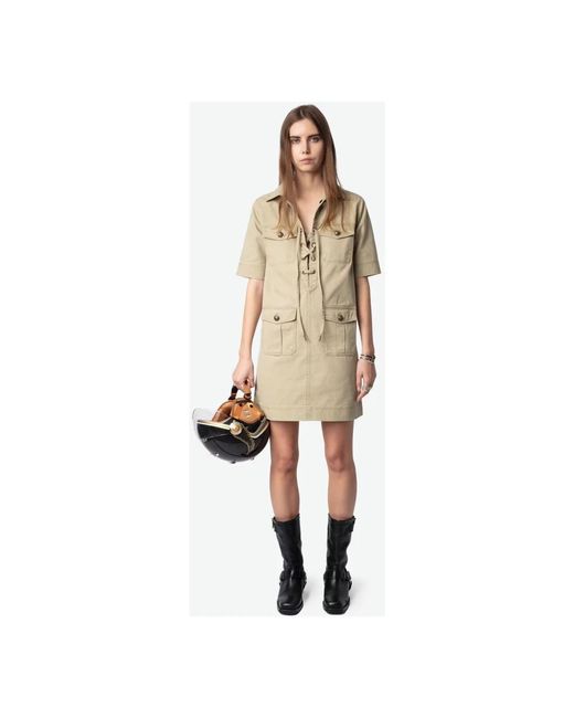 Zadig & Voltaire Natural Shirt Dresses