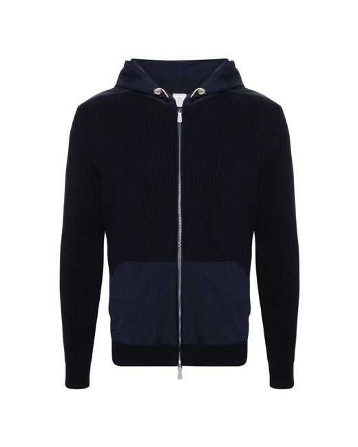 Sweatshirts & hoodies > zip-throughs Eleventy pour homme en coloris Blue