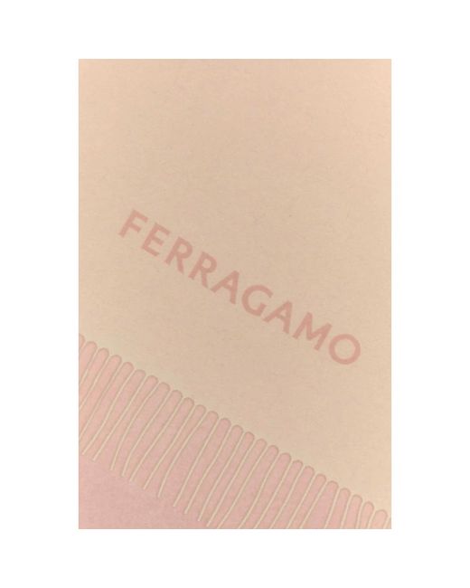 Ferragamo Pink Winter Scarves