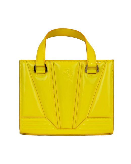 Ferrari Yellow Handbags