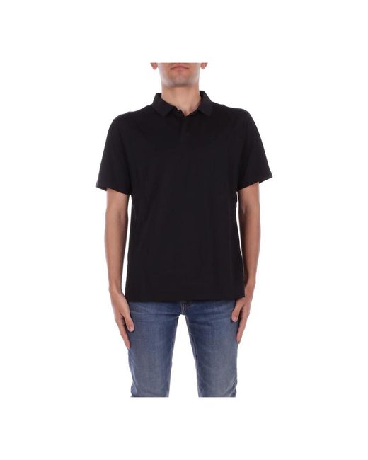 Mc2 Saint Barth Black Polo Shirts for men