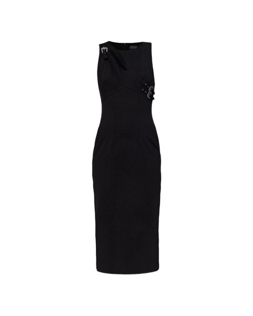 Versace Jeans Couture Black Midi Dresses