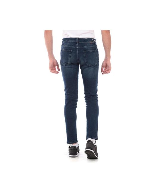 Daniele Alessandrini Blue Slim Fit Jeans for men