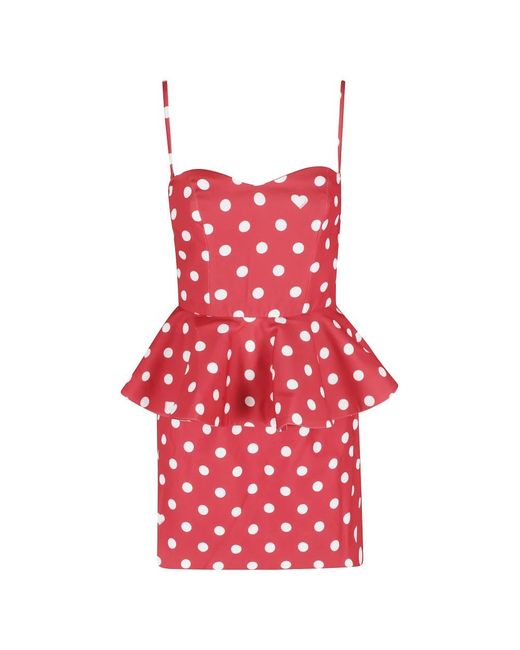 Short Dresses Fiorucci de color Red