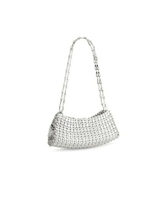 Rabanne White Shoulder Bags