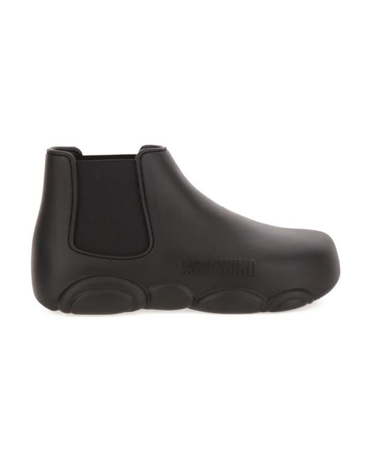 Moschino Black Chelsea Boots for men