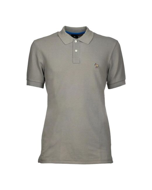 PS by Paul Smith Gray Polo Shirts for men