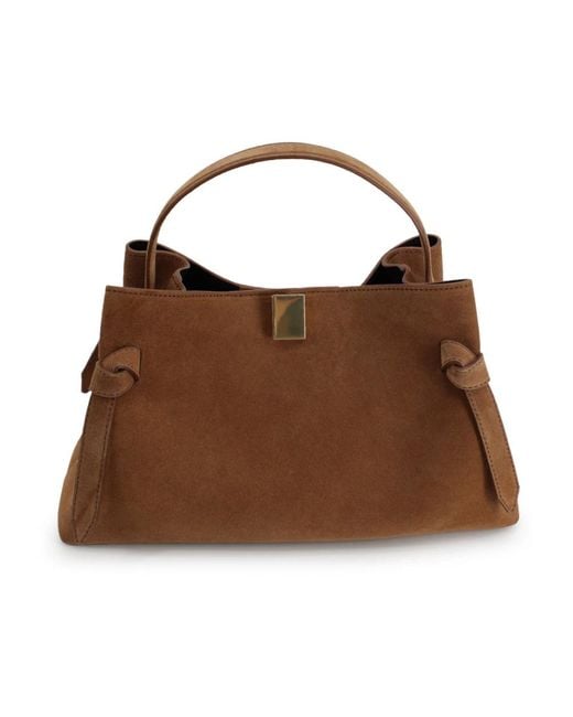 Yuzefi Brown Handbags