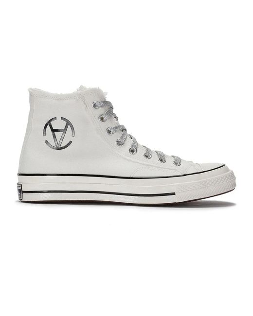 Converse Weiße Leinwand Sneakers Chuck 70 in White für Herren