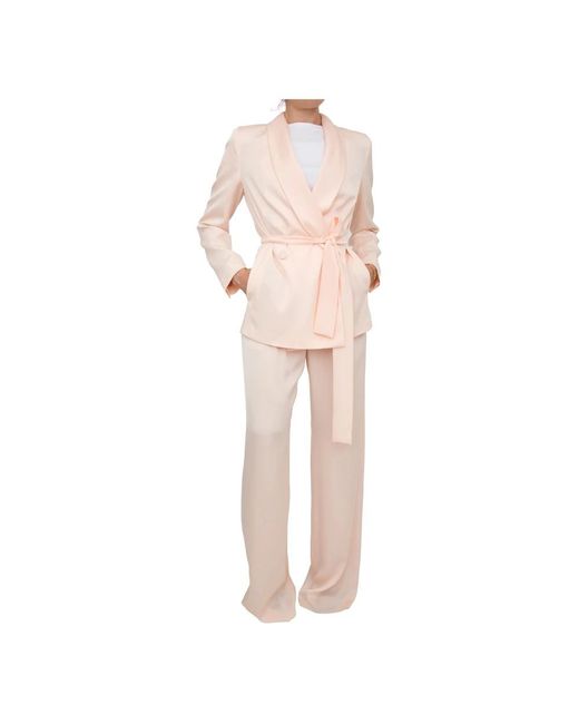 Max Mara Jassen ,Roze ,Polyester Giacca in het Pink