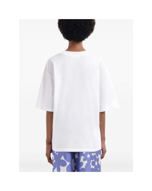 Marni T-Shirts in het White