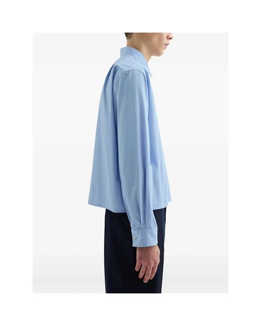 Jil Sander Blue Casual Shirts for men