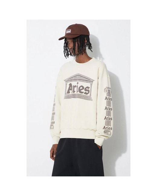 Aries Sweatshirts in het White voor heren