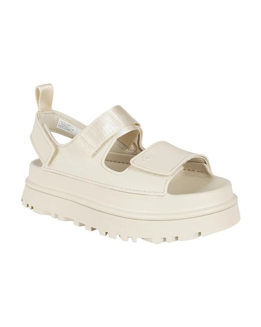 Shoes > sandals > flat sandals Ugg en coloris White