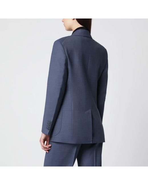 Victoria Beckham Blue Blazers