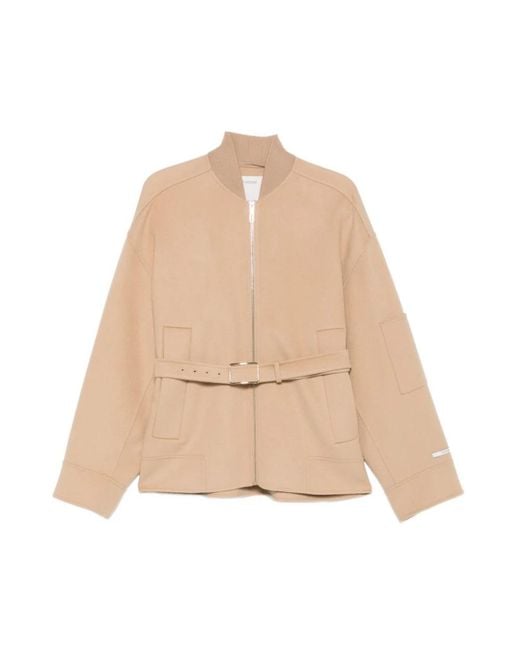 Sportmax Natural Light Jackets