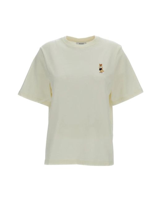 Maison Kitsuné Natural T-Shirts