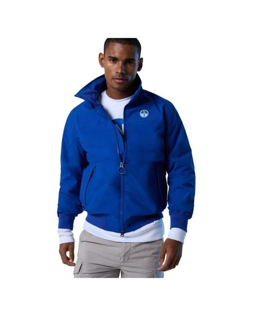 North Sails Blue Light Jackets for men