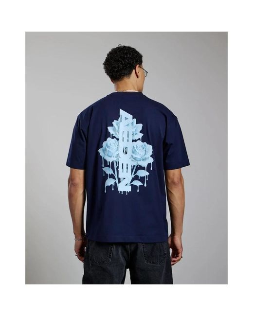 Aeden Tops ,Blauw ,Clyra Tee in het Blue voor heren