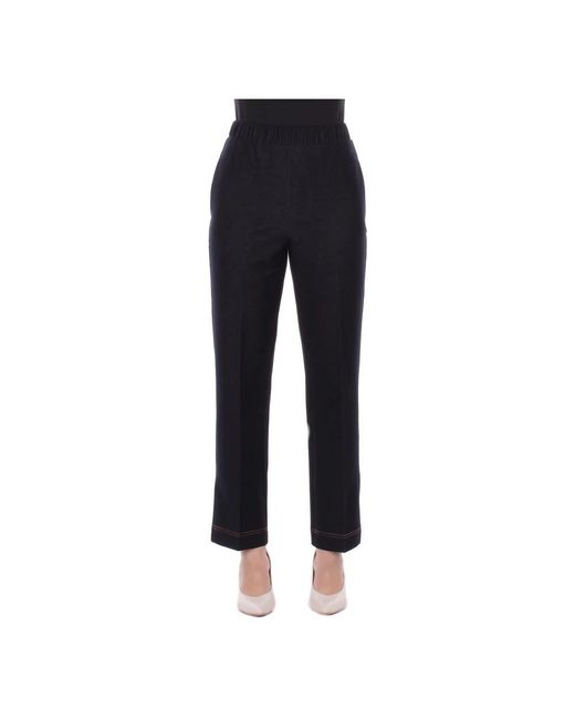 Max Mara Blue Slim-Fit Trousers