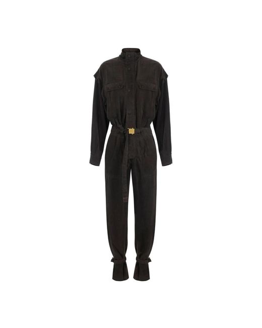 Elisabetta Franchi Black Jumpsuits