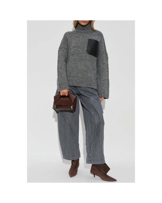 J.W. Anderson Loose-Fit Jeans in het Gray