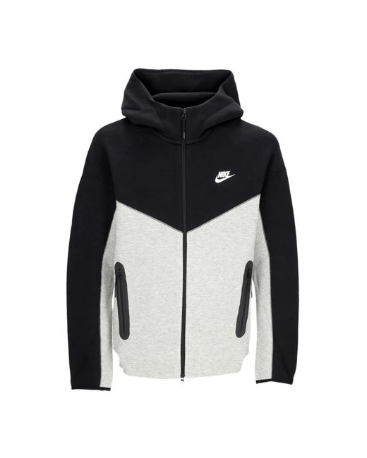 Zip-Throughs di Nike in Black da Uomo