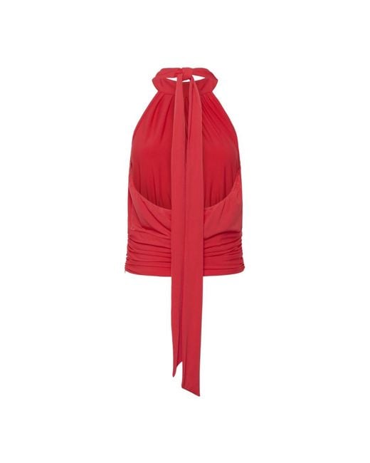 Gestuz Sleeveless Top in het Red
