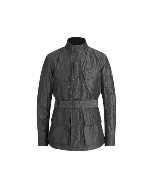 Belstaff Jassen ,Zwart ,Beperkte Oplage Trailmaster Concept Jas in het Gray voor heren