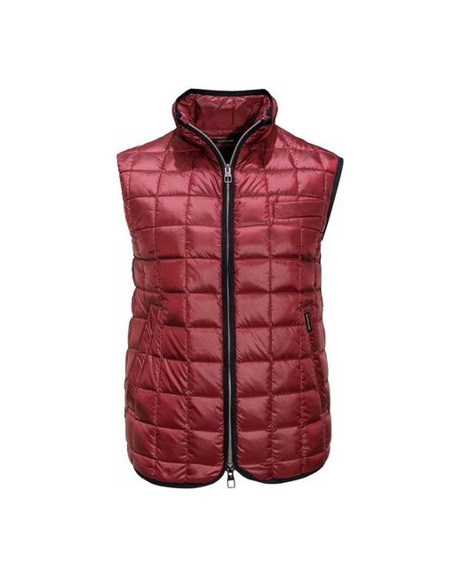 Montecore Rotes bordeaux steppweste in Red für Herren