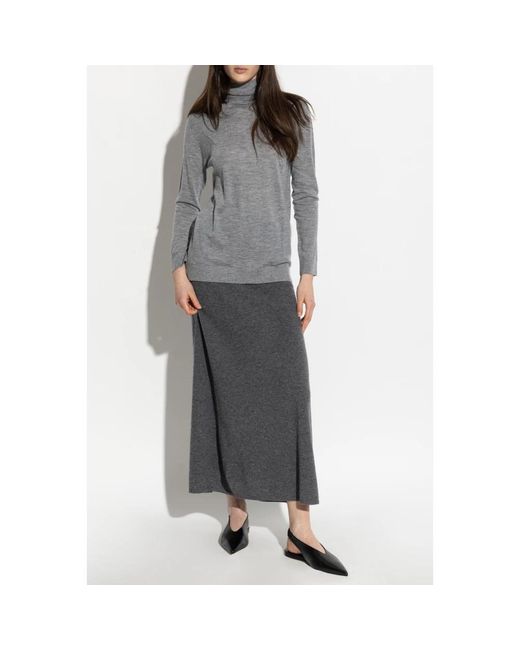 Lisa Yang Gray Maxi Skirts