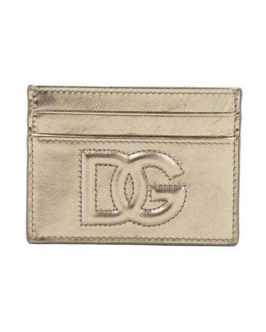Dolce & Gabbana Metallic Wallets & Cardholders