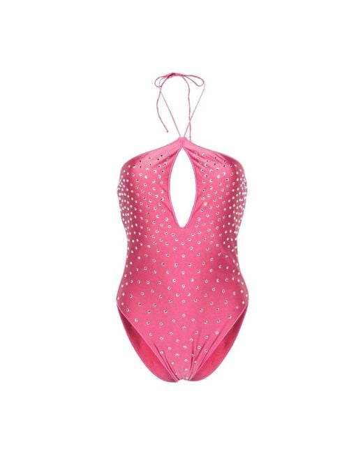 Oseree Pink One-Piece