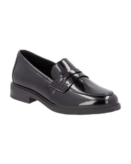 Remonte Black Loafers