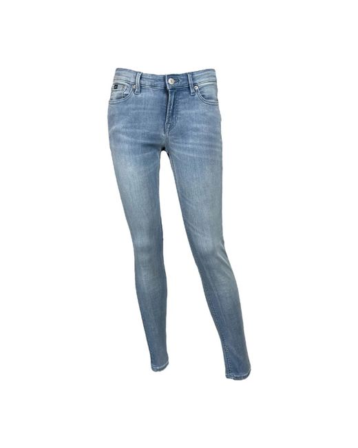 Jeans skinny stretch blu slim fit di Denham in Blue