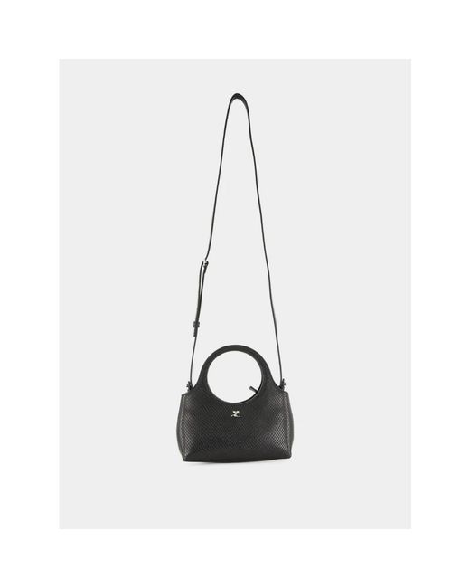 Courreges Black Handbags