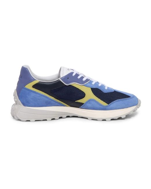 Date Blue Sneakers for men