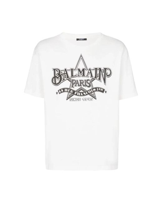 Tops > t-shirts Balmain pour homme en coloris White