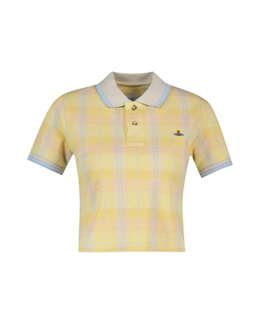 Vivienne Westwood Yellow Polo Shirts