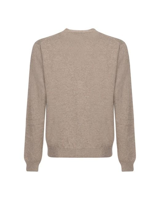 Dell'Oglio Brown Cardigans for men