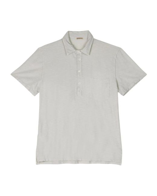 Barena Gray Polo Shirts for men