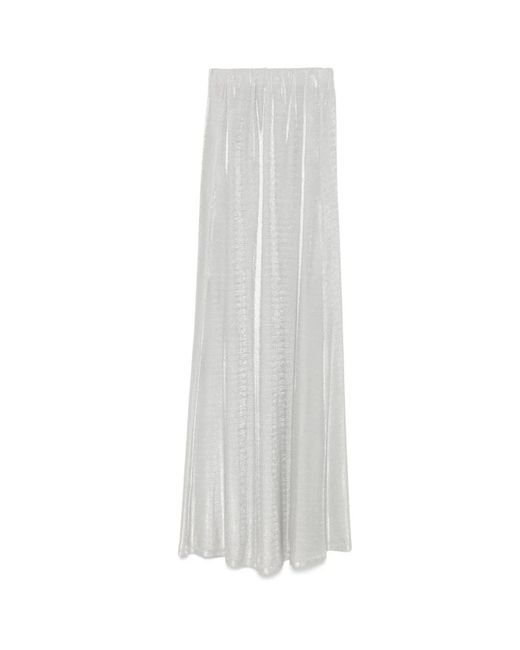 Wide Trousers Alysi de color White
