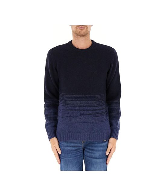 Colmar Blue Round-Neck Knitwear for men