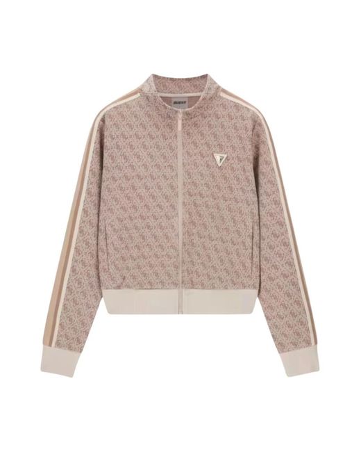 Zip-Throughs Guess de color Natural