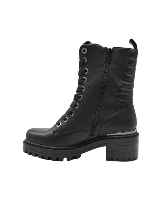 Wrangler Black Lace-Up Boots
