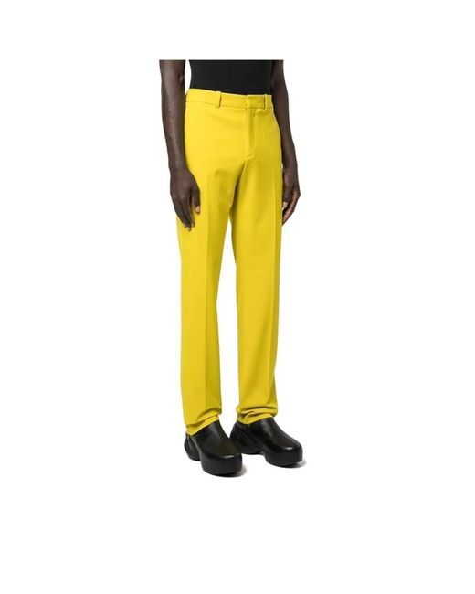 Trousers > straight trousers BOTTER pour homme en coloris Yellow